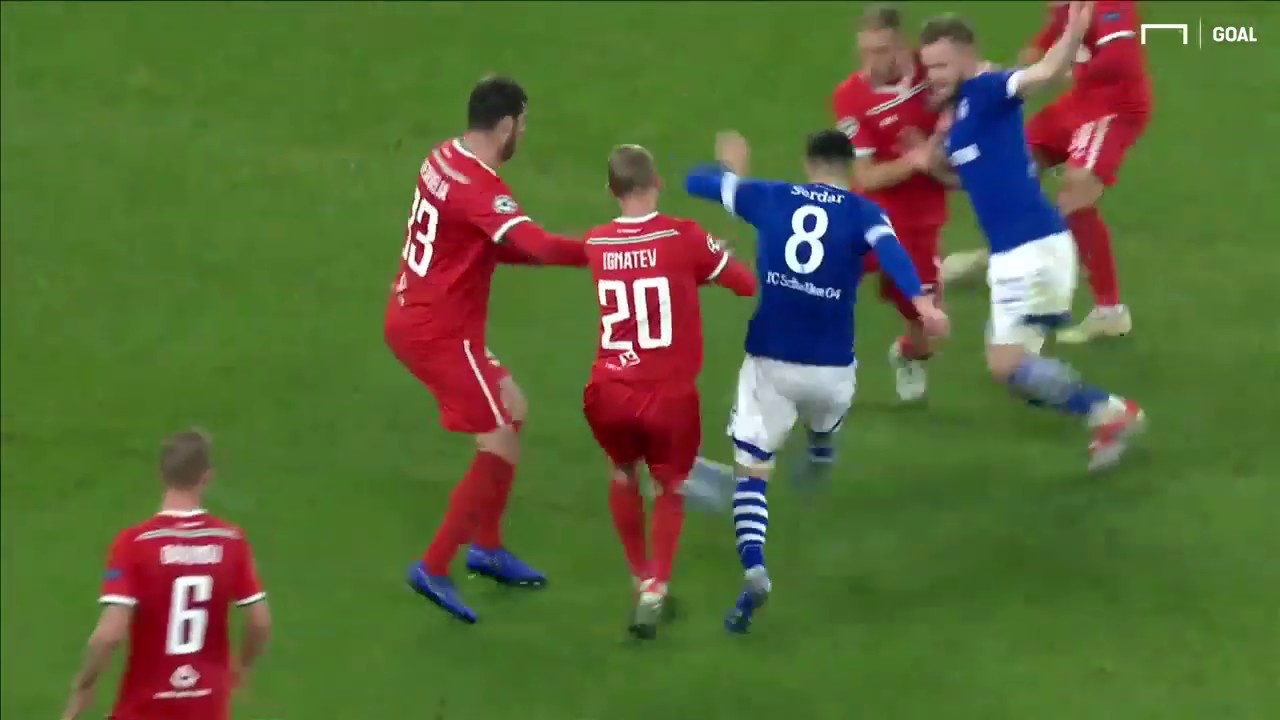 FC Schalke 04 vs Lokomotiv Moscow (1-0) UEFA Champions League Highlights